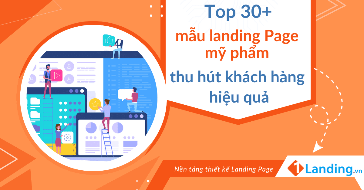Top 30+ mẫu Landing Page mỹ phẩm THU HÚT KHÁCH HÀNG hiệu quả