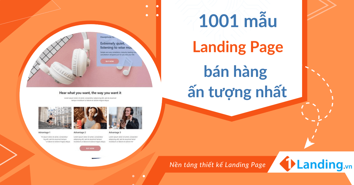 1001 Mẫu thiết kế Landing Page bán hàng ấn tượng nhất